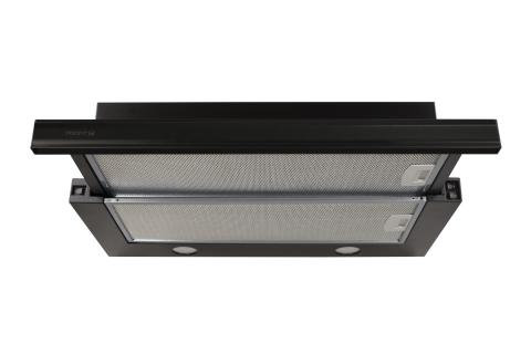 Витяжка кухонна ProfitM Телескоп Містраль 50см 550м3 Чорна Витяжка кухонна ProfitM Телескоп Містраль 50см 550м3 Чорна